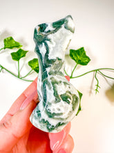 Load image into Gallery viewer, Moss Agate Goddess Body (58H)