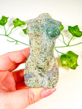 Load image into Gallery viewer, Moss Agate Goddess Body (58M)
