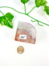 Load image into Gallery viewer, Rainbow Fluorite Standing Cube (36F)