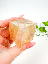 Load image into Gallery viewer, Rainbow Fluorite Standing Cube (32P)