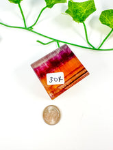 Load image into Gallery viewer, Rainbow Fluorite Standing Cube (30R)
