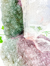 Load image into Gallery viewer, Amethyst & Gypsum Statement Flower (420A)