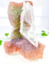 Load image into Gallery viewer, Amethyst & Gypsum Statement Flower (322C)