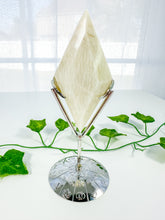 Load image into Gallery viewer, Rainbow Moonstone Diamond on Stand (55Q)