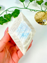 Load image into Gallery viewer, Rainbow Moonstone Diamond on Stand (48M)