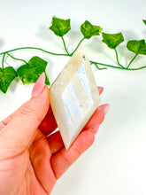 Load image into Gallery viewer, Rainbow Moonstone Diamond on Stand (38A)