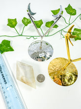 Load image into Gallery viewer, Rainbow Moonstone Diamond on Stand (32A)