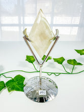 Load image into Gallery viewer, Rainbow Moonstone Diamond on Stand (29C)