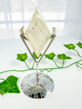 Load image into Gallery viewer, Rainbow Moonstone Diamond on Stand (29C)