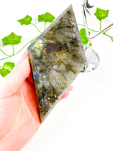 Load image into Gallery viewer, Labradorite Diamond on Stand (46K)