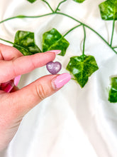 Load image into Gallery viewer, Mini Gem Lepidolite Heart