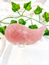 Load image into Gallery viewer, Rose Quartz Angel Wing (55A)