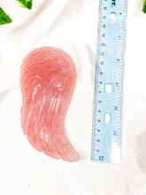 Load image into Gallery viewer, Rose Quartz Angel Wing (55A)