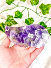 Load image into Gallery viewer, Chevron Amethyst Angel Wing (55B)