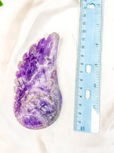 Load image into Gallery viewer, Chevron Amethyst Angel Wing (55F)