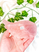 Load image into Gallery viewer, Rose Quartz Angel Wing (55G)