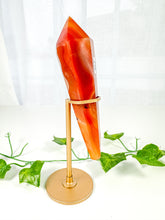 Load image into Gallery viewer, Carnelian Wand on Stand (52C)