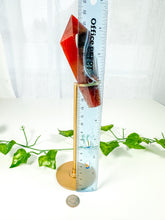 Load image into Gallery viewer, Carnelian Wand on Stand (42C)