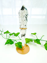 Load image into Gallery viewer, Rainbow Moonstone Wand on Stand (58R)