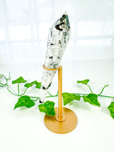 Load image into Gallery viewer, Rainbow Moonstone Wand on Stand (58R)