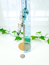 Load image into Gallery viewer, Rainbow Moonstone Wand on Stand (54R)