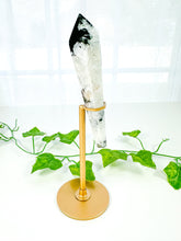 Load image into Gallery viewer, Rainbow Moonstone Wand on Stand (52R)