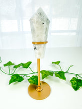 Load image into Gallery viewer, Rainbow Moonstone Wand on Stand (38R)
