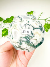 Load image into Gallery viewer, Moss Agate Gem Cut Diamond (50Q)