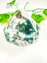 Load image into Gallery viewer, Moss Agate Gem Cut Diamond (38H)