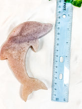 Load image into Gallery viewer, Pink Amethyst Dolphin (48A)