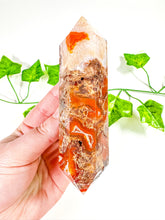 Load image into Gallery viewer, Carnelian & Moss Agate DT (38N)