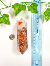 Load image into Gallery viewer, Carnelian & Moss Agate DT (38N)