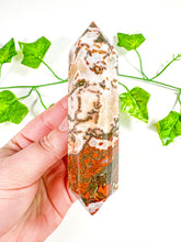 Load image into Gallery viewer, Carnelian & Moss Agate DT (35B)