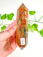 Load image into Gallery viewer, Carnelian & Moss Agate DT (32S)