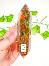 Load image into Gallery viewer, Carnelian & Moss Agate DT (30S)