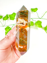 Load image into Gallery viewer, Carnelian & Moss Agate DT (24S)