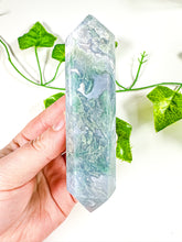 Load image into Gallery viewer, Moss Agate DT (25D)
