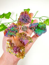 Load image into Gallery viewer, Titanium Rainbow Aura Bismuth Freeform (XS-L)