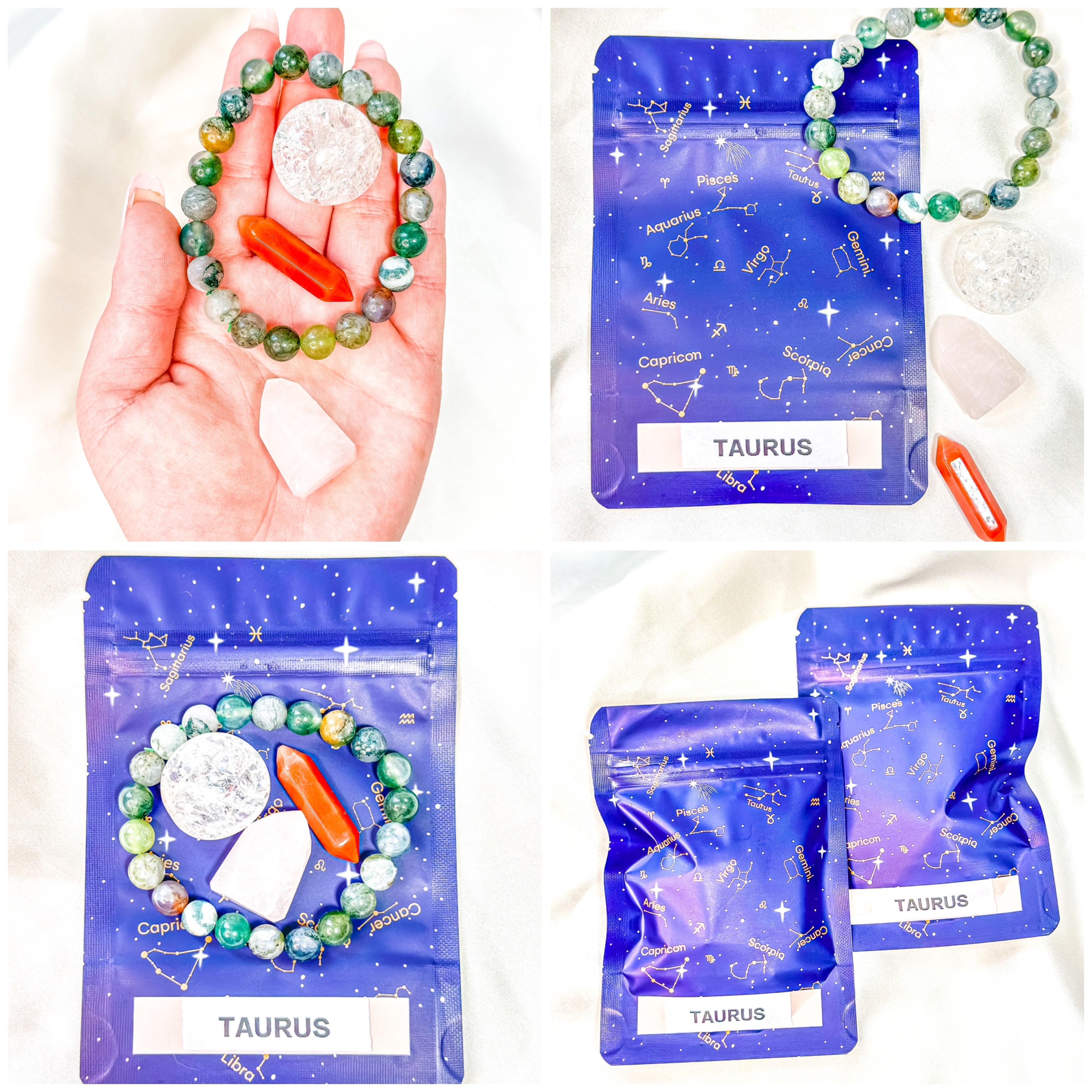 Taurus - Zodiac Crystal Set – koraandky