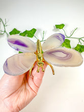 Load image into Gallery viewer, Dyed Agate Dragonfly (29i)