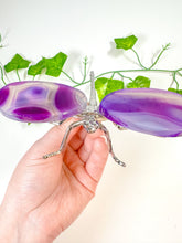 Load image into Gallery viewer, Dyed Agate Dragonfly (25D)