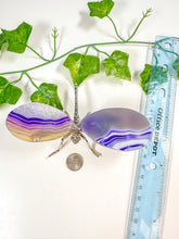 Load image into Gallery viewer, Dyed Agate Dragonfly (25B)