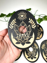 Load image into Gallery viewer, Wooden Crystal Sphere Stand