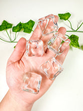 Load image into Gallery viewer, Cube Glass Sphere Stand