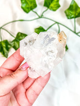 Load image into Gallery viewer, Clear Apophyllite with Peach Stilbite Specimen Cluster #4 (AAA)