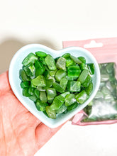 Load image into Gallery viewer, Green Jade Crystal Chip Bag