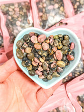 Load image into Gallery viewer, Rhodonite Crystal Chip Bag