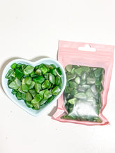 Load image into Gallery viewer, Green Jade Crystal Chip Bag