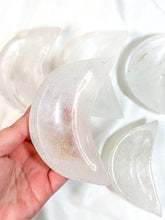 Load image into Gallery viewer, Clear Quartz Moon Bowl