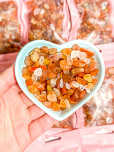 Load image into Gallery viewer, Carnelian Crystal Chip Bag